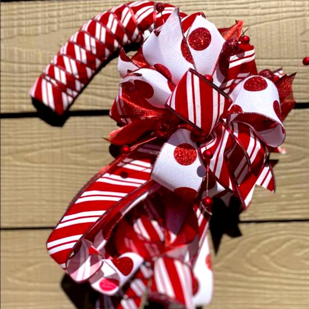 Christmas Peppermint Wreath